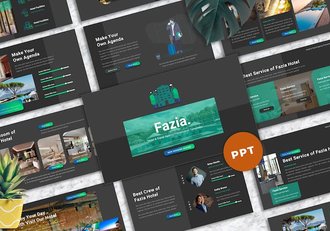 酒店管理运营方案PPT模板 - 顶尖PPT