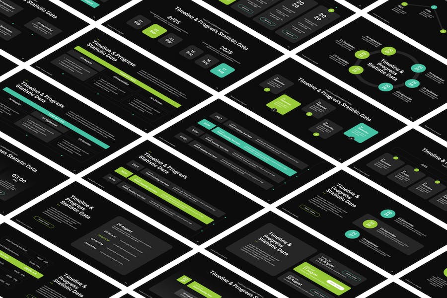 流程时间线规划展示PPT模板 - 顶尖PPT