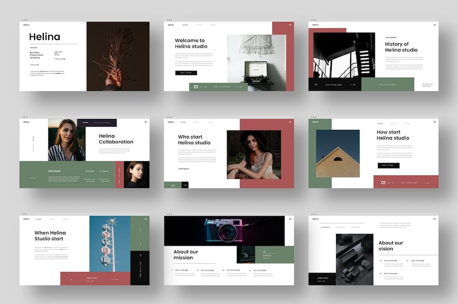 简约风格时尚奢侈品推广方案策划PPT模板 - 顶尖PPT