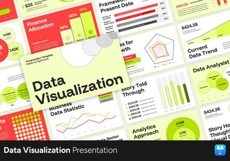 数据可视化分析展示Keynote模板 - 顶尖PPT