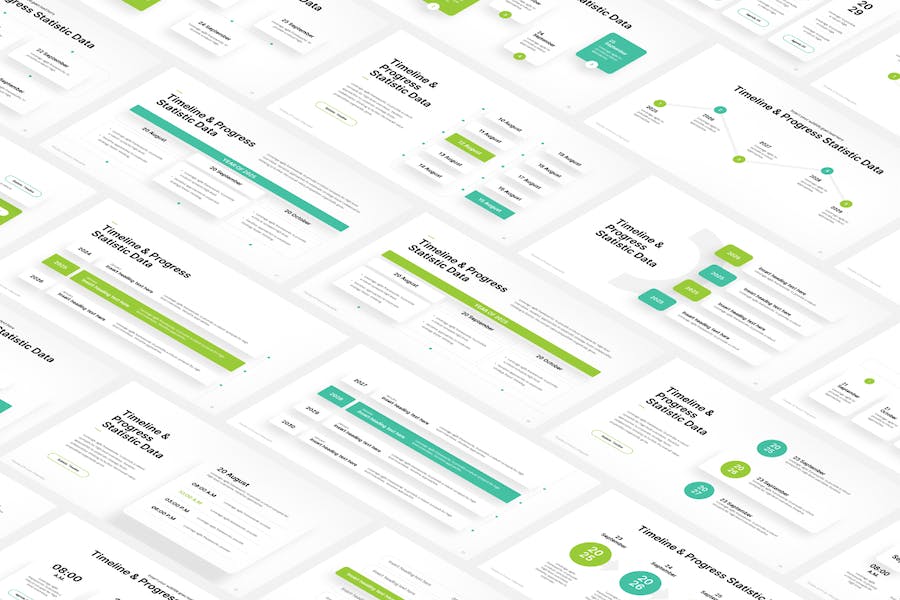 流程时间线规划展示PPT模板 - 顶尖PPT