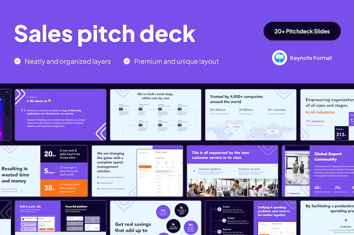 产品销售数据分析业绩汇报Keynote模板 - 顶尖PPT