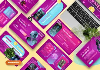 虚拟产品销售PPT模板 - 顶尖PPT