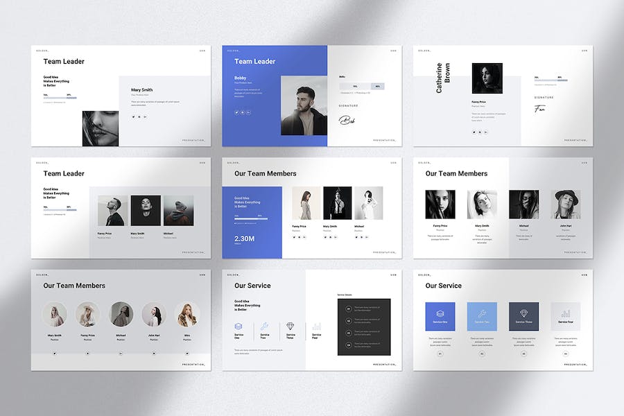 多用途商业演讲方案PPT模板 - 顶尖PPT