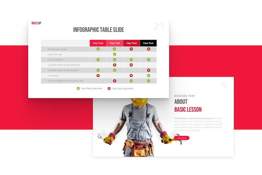建造施工工程工业行业年度总结keynote模板 - 顶尖PPT