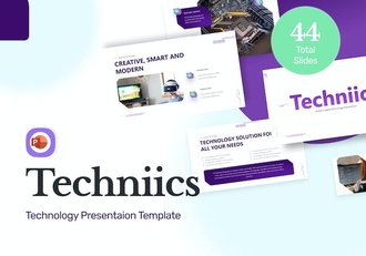 ai ppt人工智能科技大模型PPT模板 - 顶尖PPT