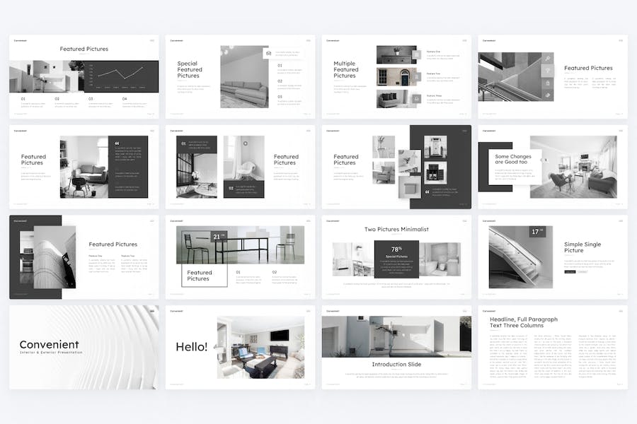 简约风格商务多用途国外PPT模板 - 顶尖PPT