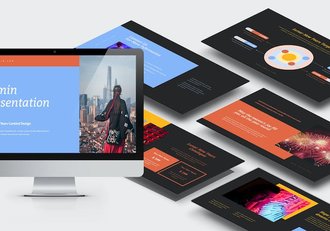 中国农历新年来历元旦介绍宣传PPT模板 - 顶尖PPT