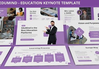 大学教育培训主题keynote模板 - 顶尖PPT