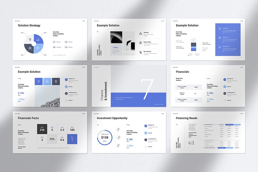 多用途商业演讲方案PPT模板 - 顶尖PPT