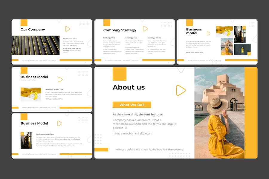 商务业务计划PowerPoint模板 - 顶尖PPT