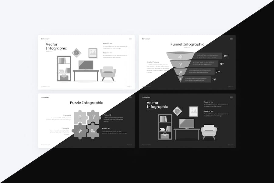 简约风格商务多用途国外PPT模板 - 顶尖PPT