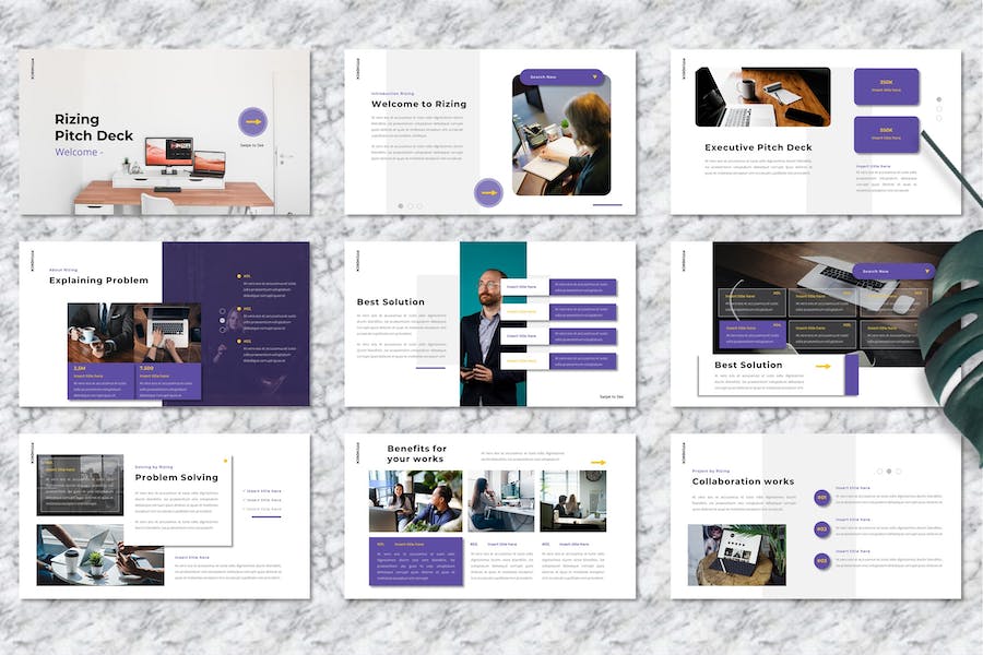 融资路演项目展示方案PPT模板 - 顶尖PPT