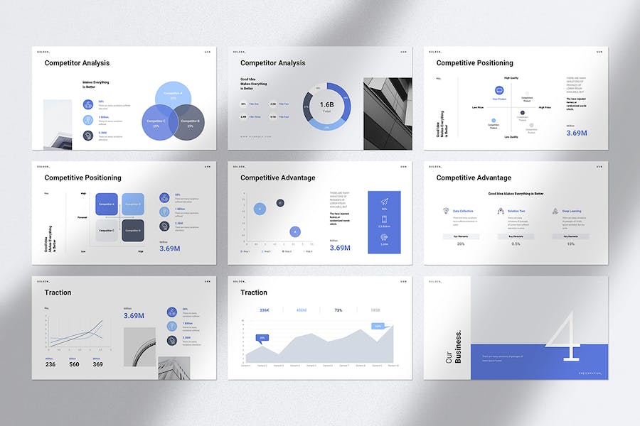 多用途商业演讲方案PPT模板 - 顶尖PPT