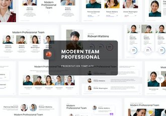 现代团队专业建设管理PPT模板 - 顶尖PPT