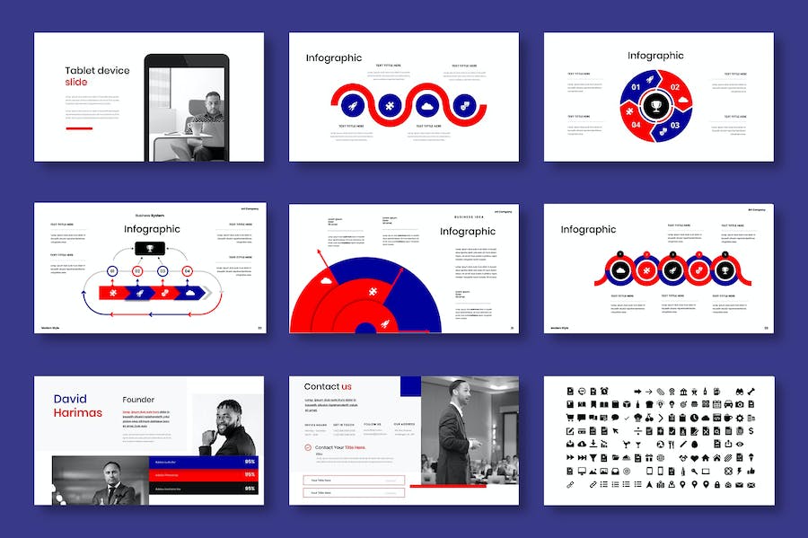 国外商务风格项目会议企业合作keynote模板 - 顶尖PPT