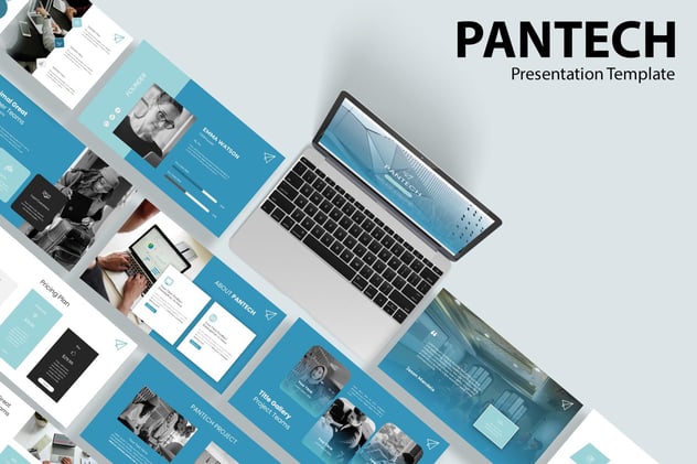 企业介绍项目提案市场分析keynote模板 - 顶尖PPT