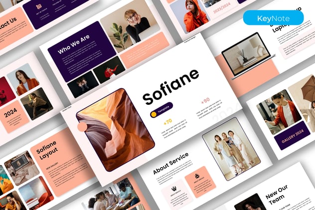 商务团队管理协作方案Keynote模板 - 顶尖PPT