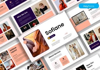 商务团队管理协作方案Keynote模板 - 顶尖PPT