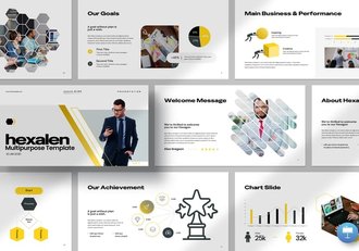 品牌项目名称keynote模板 - 顶尖PPT