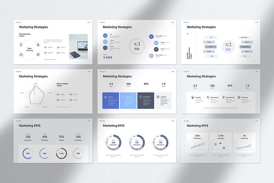 多用途商业演讲方案PPT模板 - 顶尖PPT