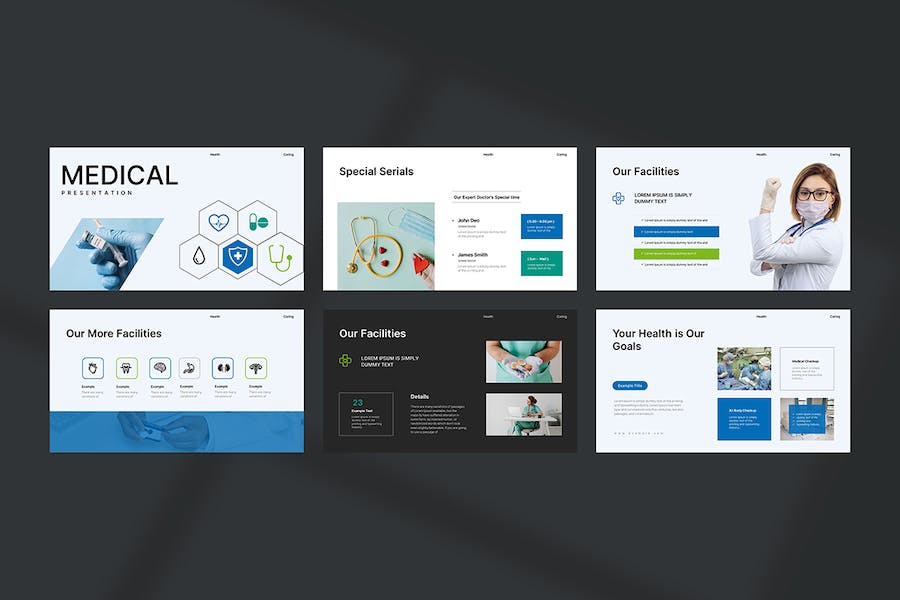 医疗诊疗方案讲述展示PPT模板 - 顶尖PPT