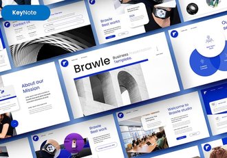 企业产品服务商务营销方案Keynote模板 - 顶尖PPT