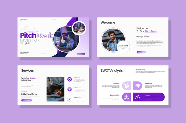 融资计划创业公司展示业模式团队实力keynote模板 - 顶尖PPT