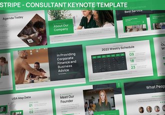 企业顾问公司介绍keynote模板 - 顶尖PPT