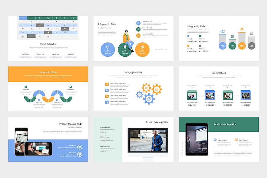企业年度工作总结报告PPT模板 - 顶尖PPT