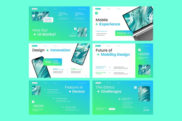 移动应用产品融资演讲方案PPT模板 - 顶尖PPT