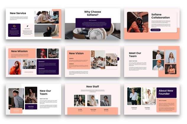 商务团队管理协作方案Keynote模板 - 顶尖PPT