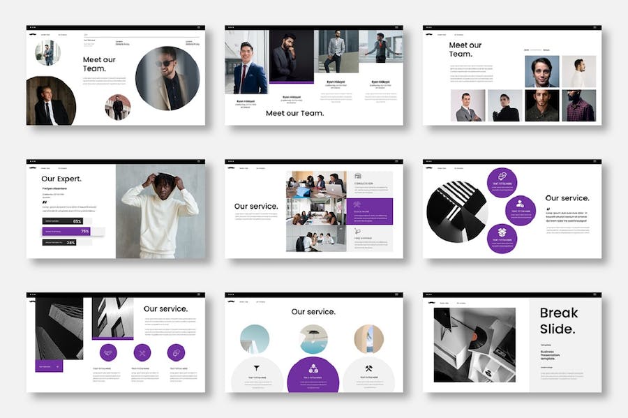 商务轻奢风产品发布PPT模板 - 顶尖PPT