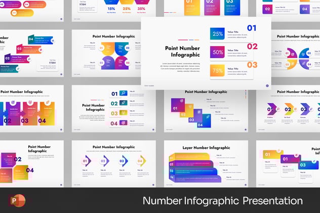 多场景数字信息可视化展示PPT模板 - 顶尖PPT