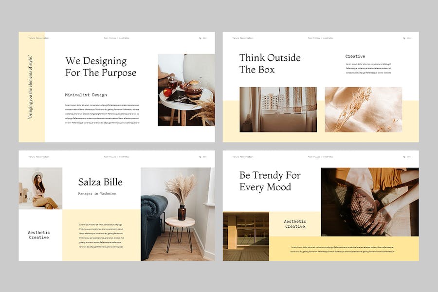 清新自然美学主题Keynote演示文稿 - 顶尖PPT