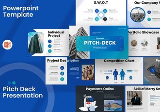 融资路演商业计划书PPT模板 - 顶尖PPT