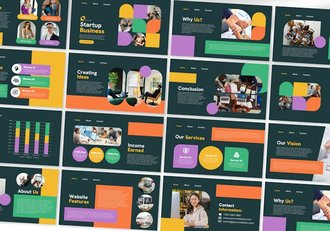 创业业务融资商务PPT模板 - 顶尖PPT