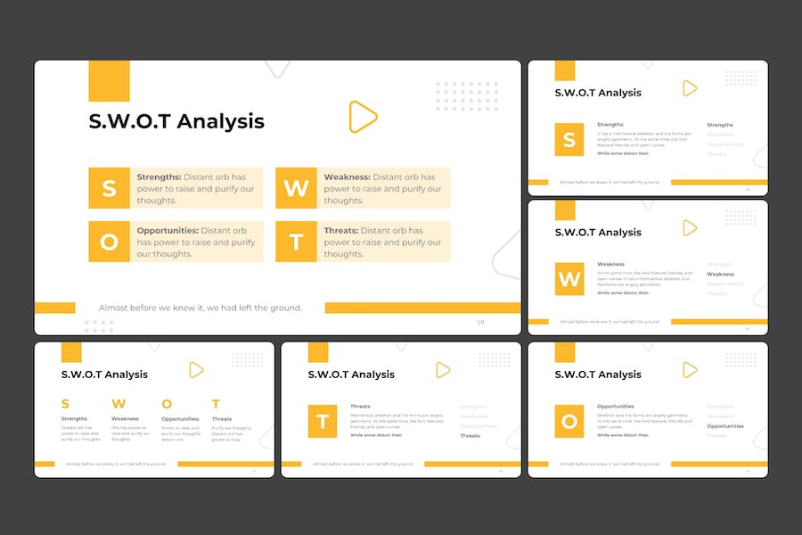 商务业务计划PowerPoint模板 - 顶尖PPT