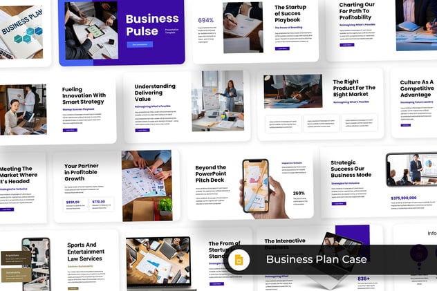 商业计划案例PPT模板 - 顶尖PPT