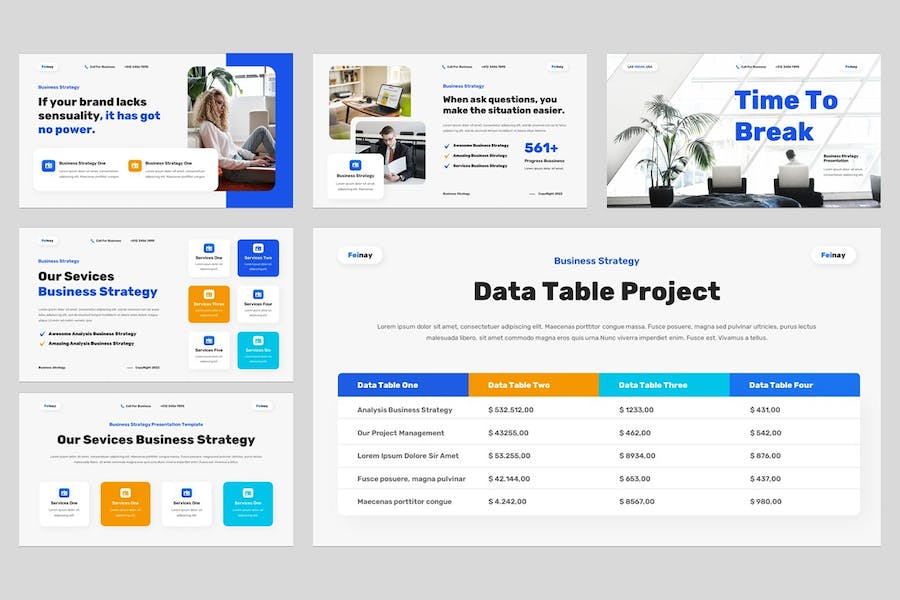 商业战略规划执行方案PPT模板 - 顶尖PPT