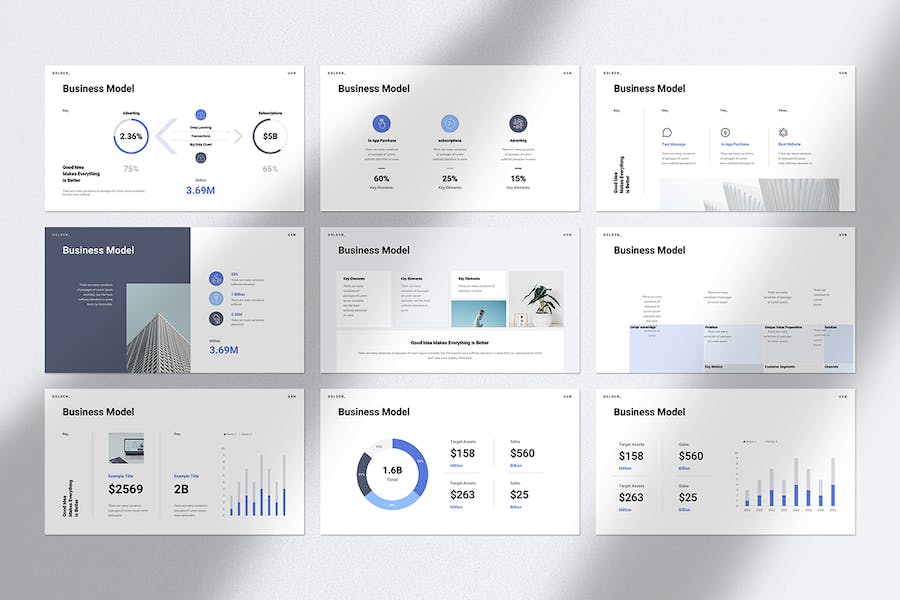 多用途商业演讲方案PPT模板 - 顶尖PPT
