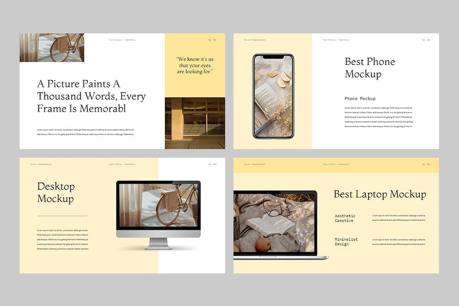 清新自然美学主题Keynote演示文稿 - 顶尖PPT