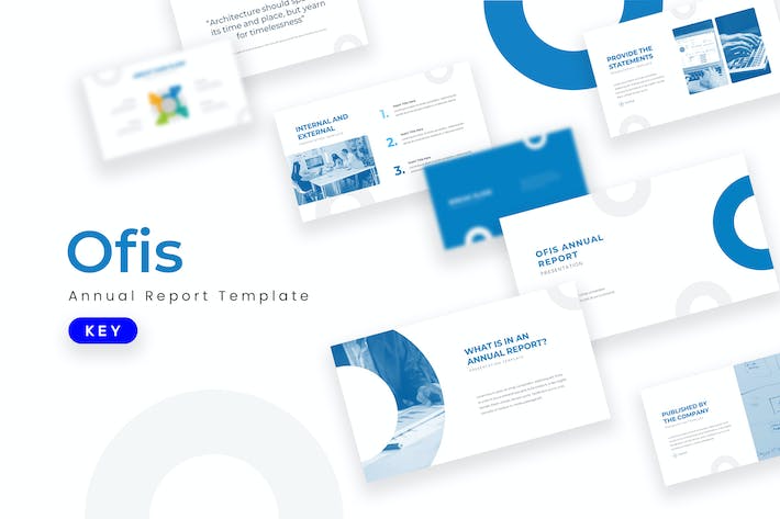 年度财务报告总结展示Keynote模板 - 顶尖PPT