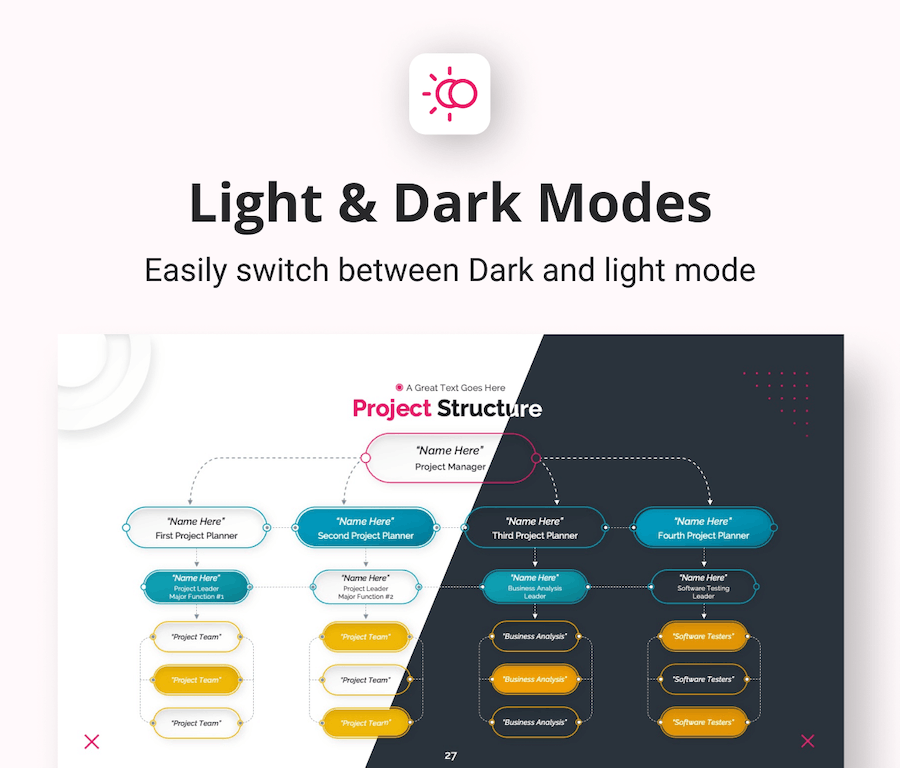 项目开发进度时间线梳理展示图形PowerPoint模板 - 顶尖PPT