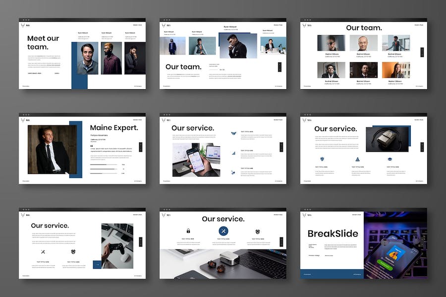 商务项目规划推介融资计划书PPT模板 - 顶尖PPT