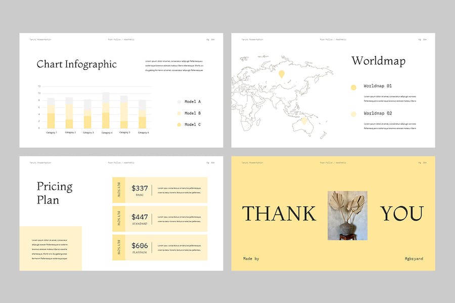 清新自然美学主题Keynote演示文稿 - 顶尖PPT