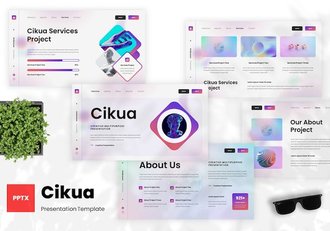 创意多用途设计方案PPT模板 - 顶尖PPT