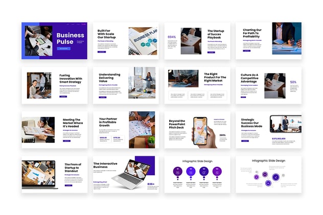 商业计划案例PPT模板 - 顶尖PPT