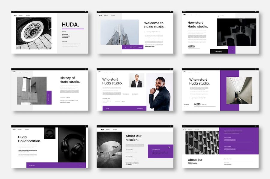 商务轻奢风产品发布PPT模板 - 顶尖PPT