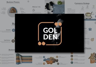 黄金珠宝首饰投资市场分析PPT模板 - 顶尖PPT